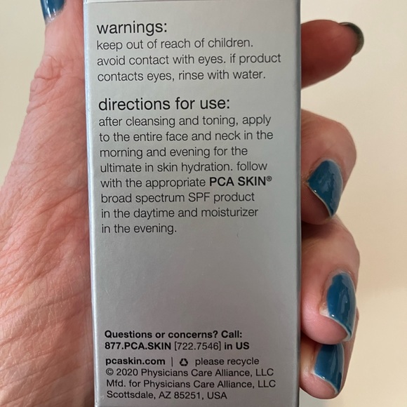 NWT PCA SKIN Hydrating Serum 03 Correct in  size 1 fl oz (29mL) - Picture 4 of 6